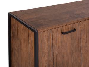 Sideboard TIFTON Schwarz - Braun - Holzwerkstoff - 123 x 78 x 39 cm