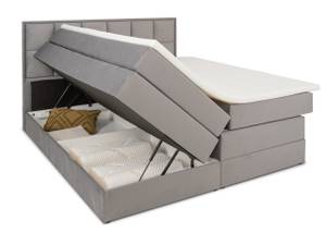 MONTREAL Boxspringbett mit Bettkasten Anthrazit - Breite: 180 cm