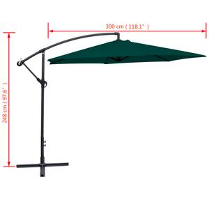 Parasol extérieur Vert