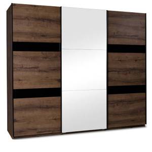 Kleiderschrank MERO Braun - Holzwerkstoff - 250 x 215 x 69 cm