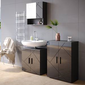 Meuble sous-lavabo Irma Anthracite