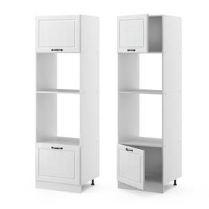 Armoire micro-ondes R-Line 36572 Blanc neige - Blanc