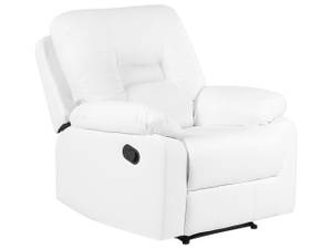 Fauteuil de relaxation BERGEN Blanc