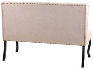 2-Sitzer Sofa TORSBY Schwarz - Braun - Hellbraun