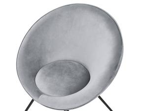 Chaise de salle à manger FLOBY II Noir - Gris - Gris lumineux