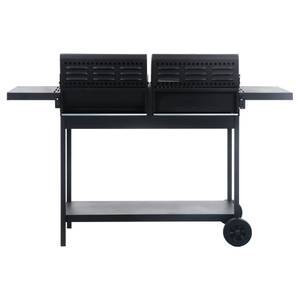 Grill Schwarz - Metall - 149 x 102 x 102 cm