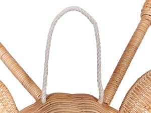 Wandobjekt BANANEC Blau - Rattan - 17 x 83 x 56 cm