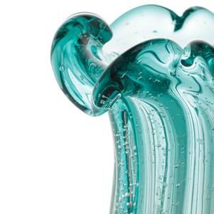 Vase Tiffany Turquoise - Verre - 18 x 21 x 18 cm