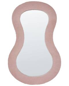 Wandspiegel PLANCHEZ Pink - Naturfaser - 70 x 112 x 5 cm