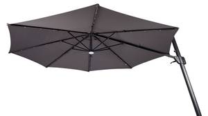 Parasol Torben Noir - Textile - 350 x 266 x 350 cm