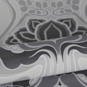 Tapete Jugendstil-Blumenmuster 7091 Schwarz