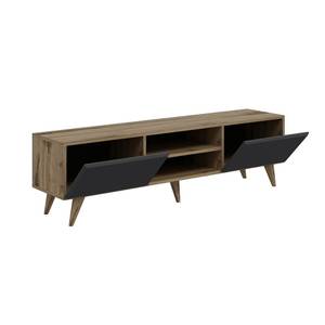 Fernsehtisch Grindsted Grau - Holzwerkstoff - 160 x 45 x 37 cm