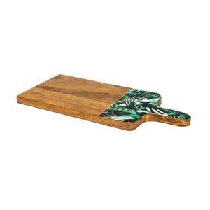 Planche en bois Leafage 33x15cm Marron - Bois manufacturé - 14 x 2 x 33 cm