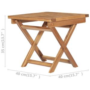 Garten-Lounge-Set (3-teilig 3059960 Braun - Massivholz - Holzart/Dekor - 50 x 55 x 175 cm