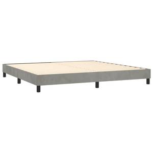 Boxspringbett 3017268-9 Hellgrau - Breite: 200 cm