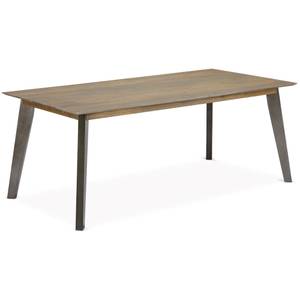 Esstisch Malaga Braun 200x100 cm Braun - Massivholz - Holzart/Dekor - 200 x 75 x 100 cm