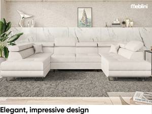 Ecksofa Carl U-Form Beige