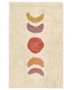 Tapis de bain ESME Beige - Orange - Rouge - Jaune