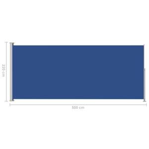 Seitenmarkise 3005782 Blau - 500 x 220 cm