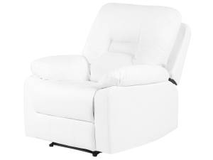 Fauteuil de relaxation BERGEN Blanc