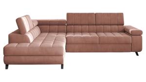 Ecksofa Nord Pink - Ecke davorstehend links