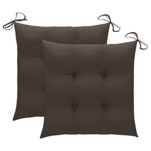 Gartenstuhl (2er Set) 3007216-1 Taupe