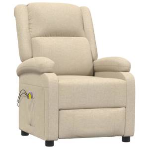 Fauteuil de massage électrique Blanc - Textile - 70 x 98 x 93 cm