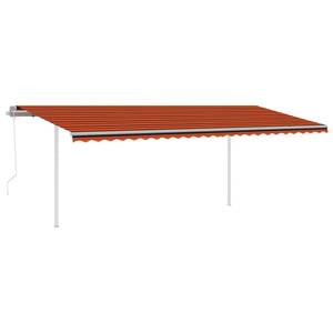 Auvent rétractable 3006684-3 Marron - Orange