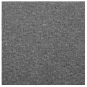 Polsterbett JASON Grau - Textil - 186 x 92 x 208 cm