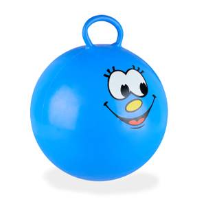 Ballon sauteur pour enfant Bleu - Matière plastique - 45 x 55 x 45 cm