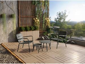 Fauteuil de jardin MIRMANDE Anthracite