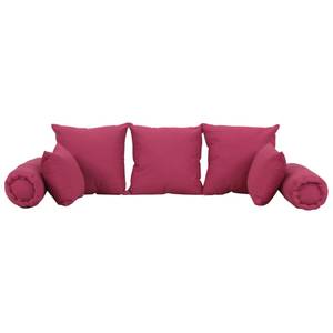 Wurfkissen Set (7-teilig) 350381 Pink - Textil - 40 x 70 x 40 cm