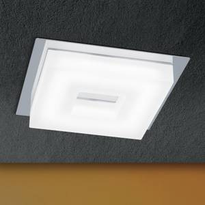 LED Einbaustrahler TAURO Silber - Metall - 11 x 2 x 11 cm