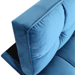 Sofa K21 Blau - Textil - 181 x 82 x 107 cm