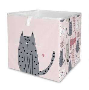 Aufbewahrungsbox Meow Meow Textil - 32 x 32 x 32 cm