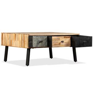 Couchtisch D875 Braun - Massivholz - 65 x 40 x 90 cm