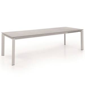 Table de jardin à rallonge Bettini Blanc - Céramique - 280 x 77 x 100 cm