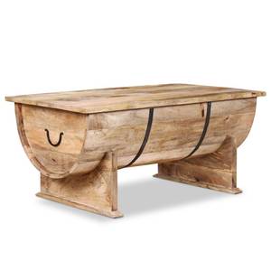 Couchtisch 243977 Braun - Massivholz - Holzart/Dekor - 50 x 40 x 88 cm