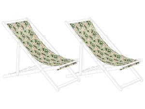 Toile amovible ANZIO Vert - Rose foncé - Blanc