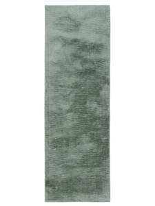 Tapis à poils longs Furry 2 Vert - 80 x 250 cm