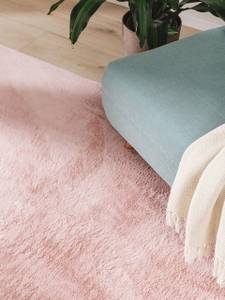 Tapis à poils longs Furry 1 Rose clair - 60 x 120 cm