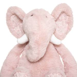 Plüschtier ELÉPHANT Pink - Textil - 15 x 45 x 17 cm