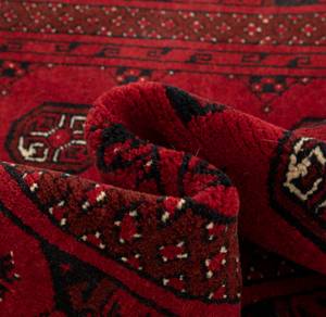 Teppich Afghan VII Rot - Textil - 104 x 1 x 179 cm