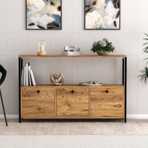 Sideboard Nero Beige - Holzwerkstoff - 30 x 75 x 120 cm