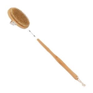 Lot 6 pièces brosse dos Marron - Blanc - Bambou - Fibres naturelles - Textile - 7 x 41 x 3 cm