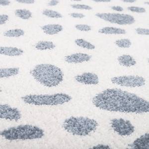 MALDÄ tapis enfant motif dalmatien Bleu - Matière plastique - Textile - 120 x 120 x 120 cm