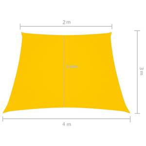 Sonnensegel 3006397-1 Gelb - Textil - 300 x 1 x 400 cm