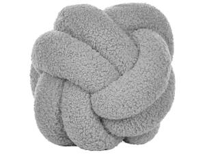 Coussin décoratif MALNI Gris - Diamètre : 19 cm - Nombre de pièces dans le lot : 2