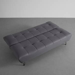 Schlafsofa GELI Grau - Metall - Massivholz - Textil - 192 x 88 x 97 cm