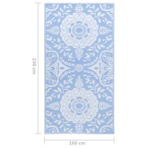 Outdoor-Teppich 3006547-7 Blau - 230 x 160 cm